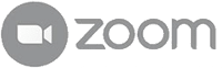  Zoom logo on a green background with Apartments in Hancock Park